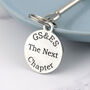 Retirement Gift Keyring Personalised Next Chapter, thumbnail 7 of 9