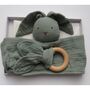 Personalised Bunny Comforter And Teether, thumbnail 10 of 12