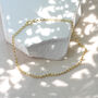 9ct Yellow Gold Fine Belcher Chain Bracelet, thumbnail 1 of 6