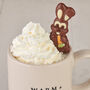 Strawberry Easter Bunny Hot Chocolate Spoon, thumbnail 5 of 6