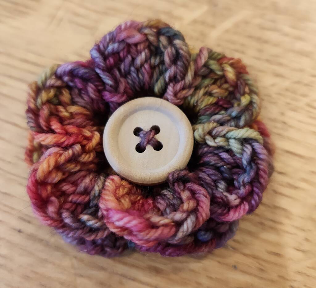 Handmade Flower Brooch By Daisy Dumpling