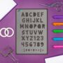 The Bestseller Collection: Font Journal Stencils, thumbnail 4 of 7