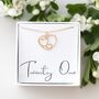 21st Birthday Gift, Sterling Silver Personalised Heart Necklace, thumbnail 1 of 8