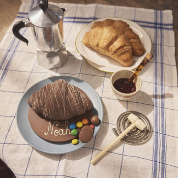 Personalised Smash Chocolate Croissant, 2 of 5
