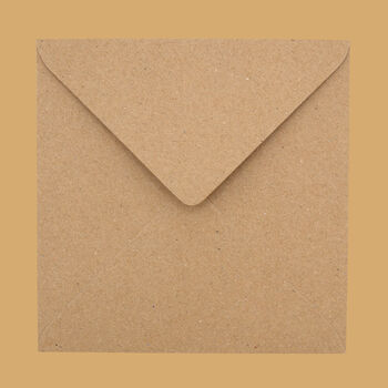 Reusable Handmade Greetings Cards Square Blank Inside Or Optional Handwritten Message, 10 of 11