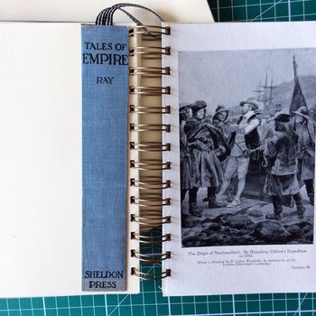 'Tales Of Empire' Upcycled Notebook, 3 of 4