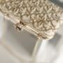 Jordan Cream Embroidered Purse In A Gift Box, thumbnail 7 of 9