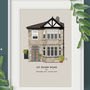 Personalised Portrait House Print, thumbnail 7 of 9
