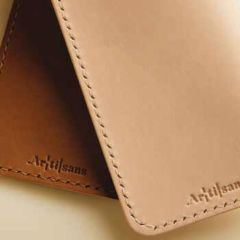 Handmade Leather Simple Glasses Case, 5 of 6