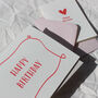 Red Happy Birthday Card, thumbnail 8 of 8