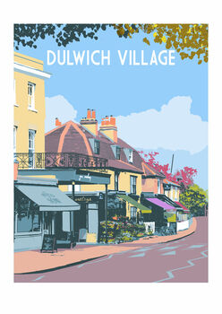 Dulwich Village Art Print, 2 of 3