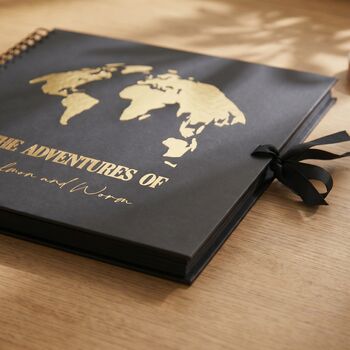Personalised Travel Scrapbook Anniversary Gift For Travellers, 3 of 12