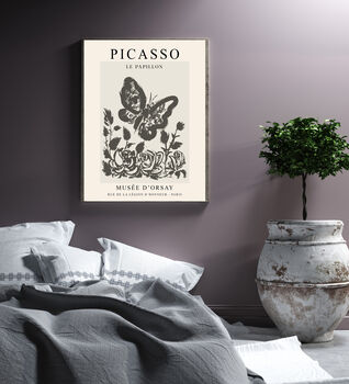 Picasso Butterfly Print, 2 of 4