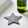 Personalised Star Father's Day Slate Coaster, thumbnail 2 of 2