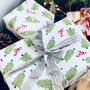 Christmas Tree Personalised Christmas Wrapping Paper, thumbnail 1 of 7