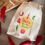 Personalised Chilli Bag With Recipe Cards And Seeds, thumbnail 4 of 7
