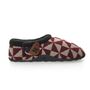 Ronnie Burgundy Geometric Pattern Mens Slippers Indoor/Garden Shoes, thumbnail 3 of 10