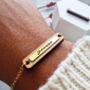 Personalised Name Wooden Bar Bracelet, thumbnail 4 of 7