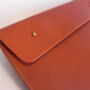 Handmade Leather Document Holder, thumbnail 3 of 6