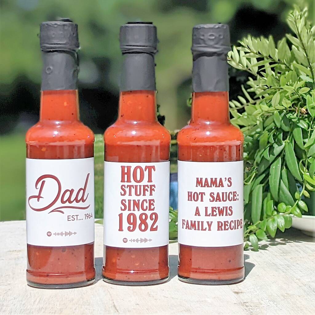 Personalised Hot Sauce With Music, 1 of 4