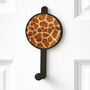 Animal Print Pattern Design Wall Hanging Coat Hook, thumbnail 5 of 9