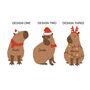 Personalised Christmas Capybara Tree Decoration, thumbnail 4 of 7