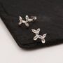 Sterling Silver Balloon Dog Stud Earrings, thumbnail 3 of 12