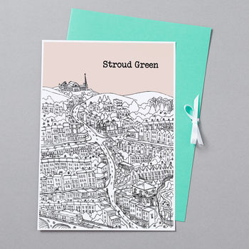 Personalised Stroud Green Print, 10 of 10