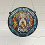 Bearded Collie Memorial Suncatcher, thumbnail 1 of 5