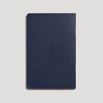 Slim Eco Friendly Notebook / Blue, 2 of 6