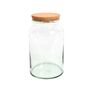 Medium Half Open Terrarium Bottle 7 L Glass Display, thumbnail 2 of 2