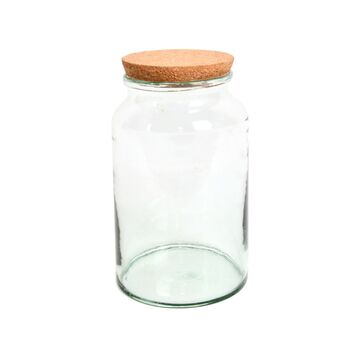 Medium Half Open Terrarium Bottle 7 L Glass Display, 2 of 2