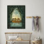 Wind In The Willows Book Cover Art Print, thumbnail 2 of 4