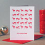 'It’s Sleigh Time' Letterpress Christmas Cards, thumbnail 1 of 4