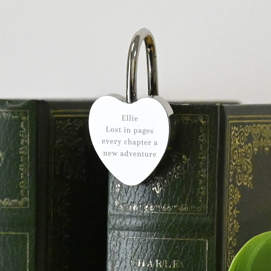Personalised Bookmark Gifts For Book Lovers, 1 of 5