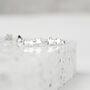 Sterling Silver 30th Birthday Stars Stud Earrings, thumbnail 4 of 6