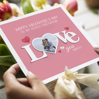 Personalised Photo Valentine's Day Card, 2 of 4