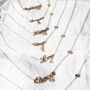 9ct Solid Gold Zodiac Star Sign Necklace, thumbnail 1 of 12