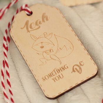 Set Of Five Christmas 'Something You' Gift Ideas Tags, 3 of 7