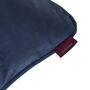 William Morris Marigold Indigo Wool Filled Cushion, thumbnail 7 of 8