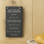 'How To Live Like The Cornish' Long Slate Sign | Home Decor, thumbnail 1 of 2