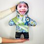 New Big Brother Dinosaur Hoodie Personalised Mini Me® Doll, thumbnail 1 of 2