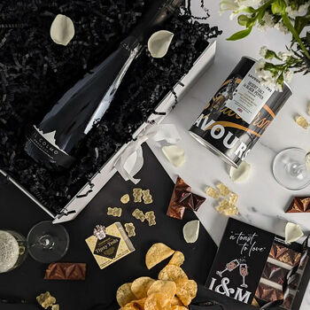 A Toast To Love Gift Box With Prosecco, 2 of 12