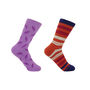 Leaf Violet And Elizabeth Ginger Women's Socks Bundle, thumbnail 1 of 4