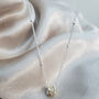 Sterling Silver 925 Fidget Rings Anxiety Calming Necklace, thumbnail 2 of 5