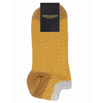 Leopard And Zigzag Women's Trainer Socks Bundle, 6 of 7