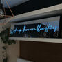 Wake Up There Are Blue Skies El Neon Sign, thumbnail 1 of 3