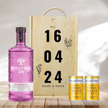 Personalised Whitley Neill Gin Anniversary Gift Set, 2 of 6