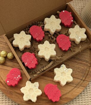 Secret Santa Wax Melt Gift Set For Colleague, 7 of 7