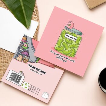 Pickles Card | Cute Greetings Card, 3 of 4